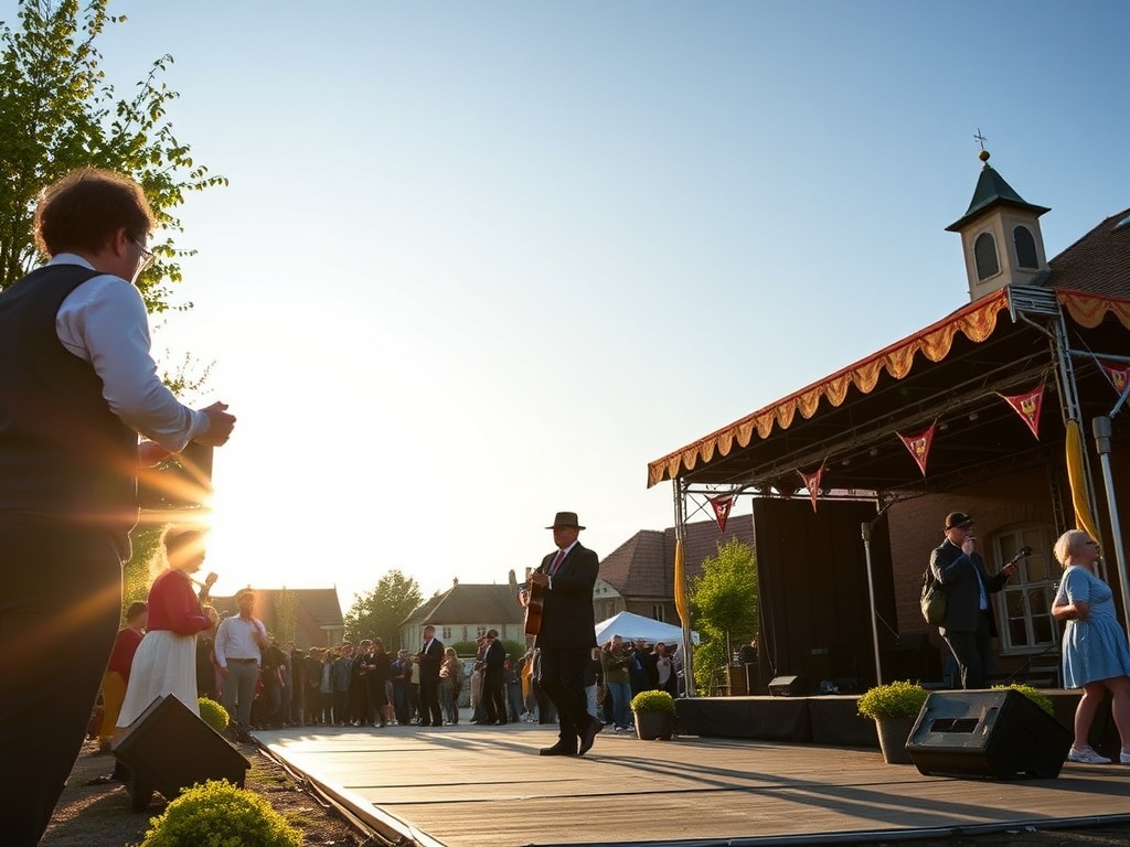 Mieszkańcy Obrzycka śmieją się i bawią w Prima Aprilis, świętując tradycję żartów i życzliwego humoru pierwszego kwietnia