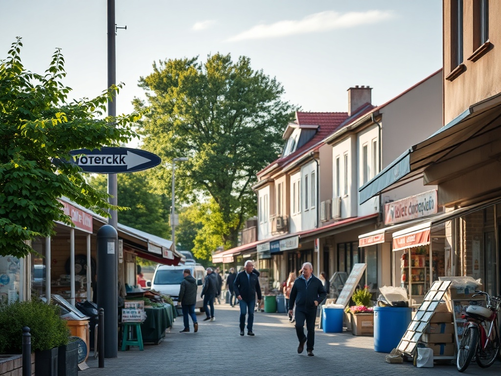 Wykresy i dane statystyczne dotyczące Obrzycka z analizą GUS